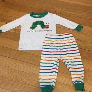 The Very Hungry Caterpillar pajama set